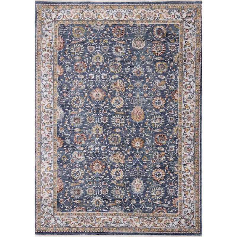 Olivia Collection - Classic Elegant Border Area Rug