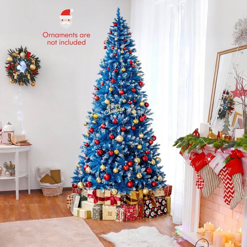 Costway 6/7/8/9 FT Artificial Christmas Tree, with 270/340/420/520 - See Details