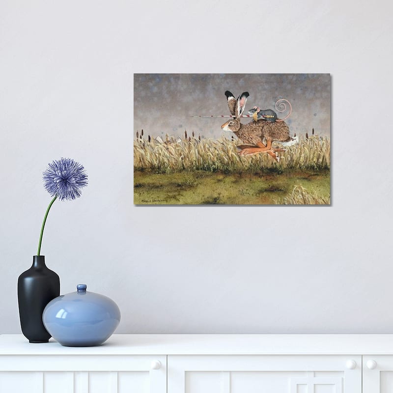 iCanvas "The Tilters" by Maggie Vandewalle Canvas Print - 12x18x1.5