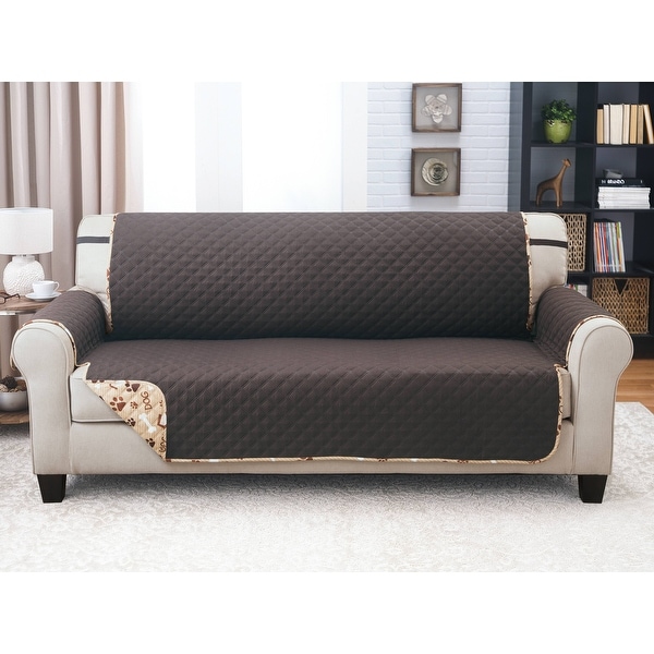 Reversible Quilted Furniture Protector Sofa Cover Slipcover Pet Dog Couch Mat 
