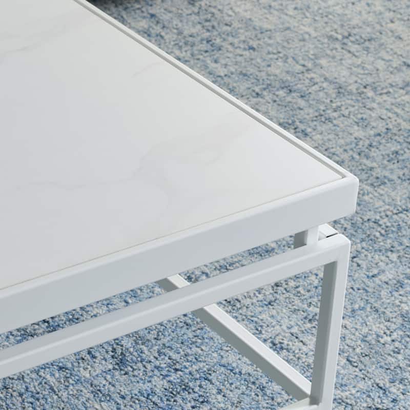 SAFAVIEH Home Acelin Coffee Table - 43"W x 24"D x 24"H