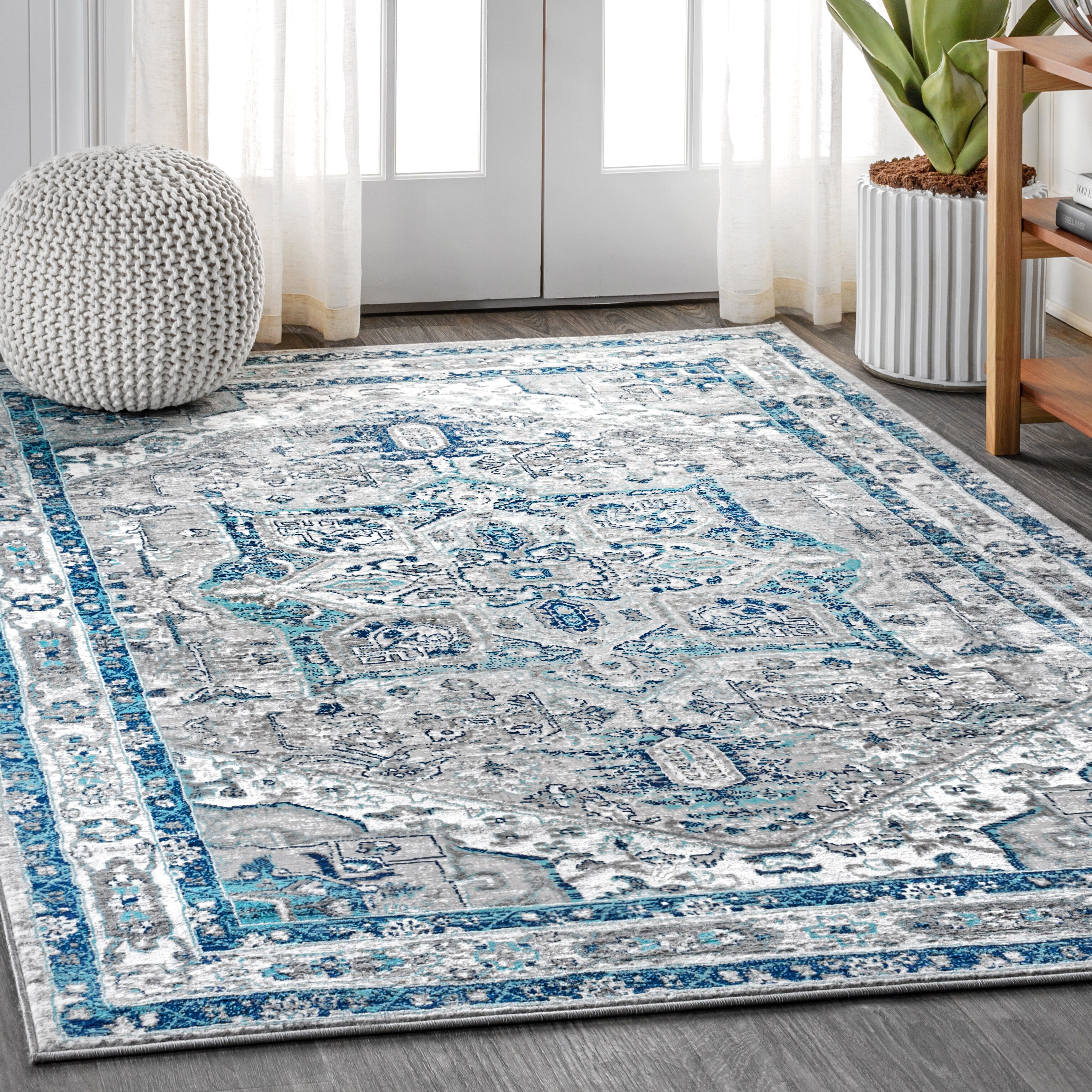 Jonathan Y Brisbane Modern Persian Vintage Medallion Jonathan Y Brisbane Modern Persian