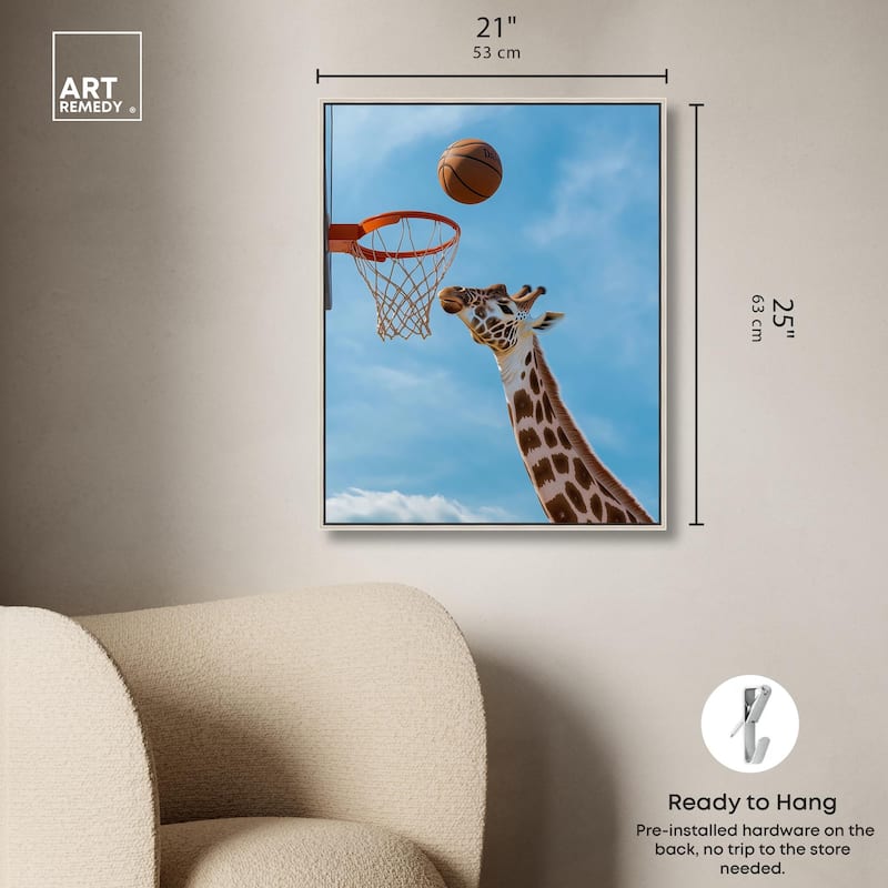 Gentle Giant's Game Canvas by Art Remedy