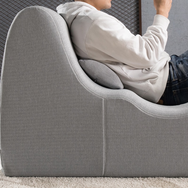 Priage by ZINUS Zero Gravity Herringbone Foam Chaise Lounger
