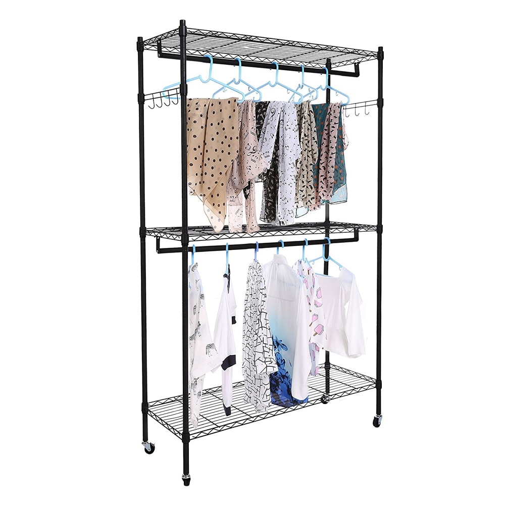 https://ak1.ostkcdn.com/images/products/is/images/direct/56a3ea90916365fee98b59eec32e5166b9a29a63/2-Tier-Closet-Organizer-Garment-Rack-Clothes-Storage-Hanger-Shelf-with-Hooks.jpg