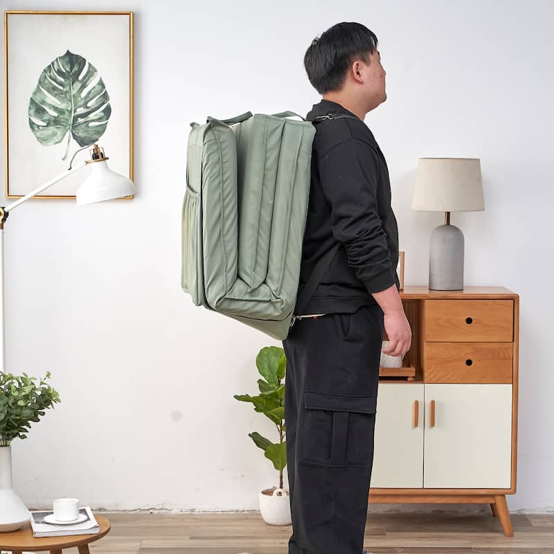 70.86" Adjustable Foldable Recliner with Carry Bag