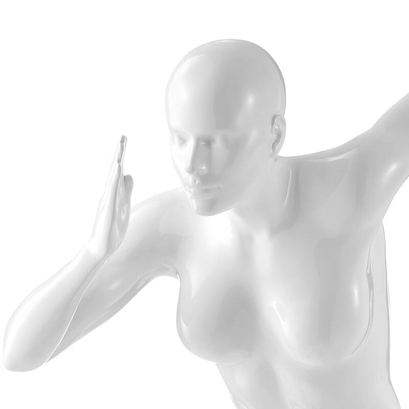 Woman Runner 20" Wall Sculpture