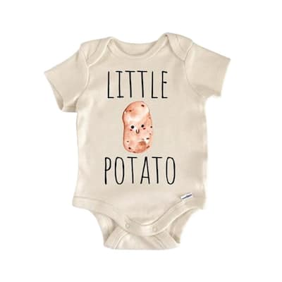 Potato Vegan Farm - Baby Boy Girl Clothes Infant Bodysuit Funny Cute Newborn