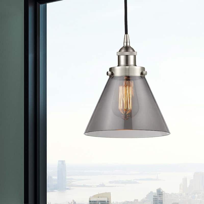 Innovations Lighting 616-1PH-10-8 Cone Pendant Cone 8" Wide Mini