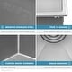 preview thumbnail 9 of 8, Ruvati Topmount Laundry Utility Sink 25" x 22" x 12" Tight Radius Deep 16 Gauge Stainless Steel - RVU6015 - Silver