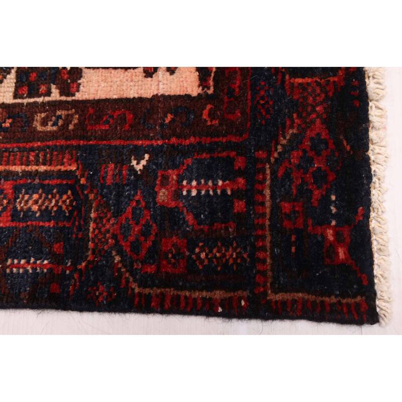 ECARPETGALLERY Hand-knotted Andelz Red Wool Rug - 3'11 x 6'11