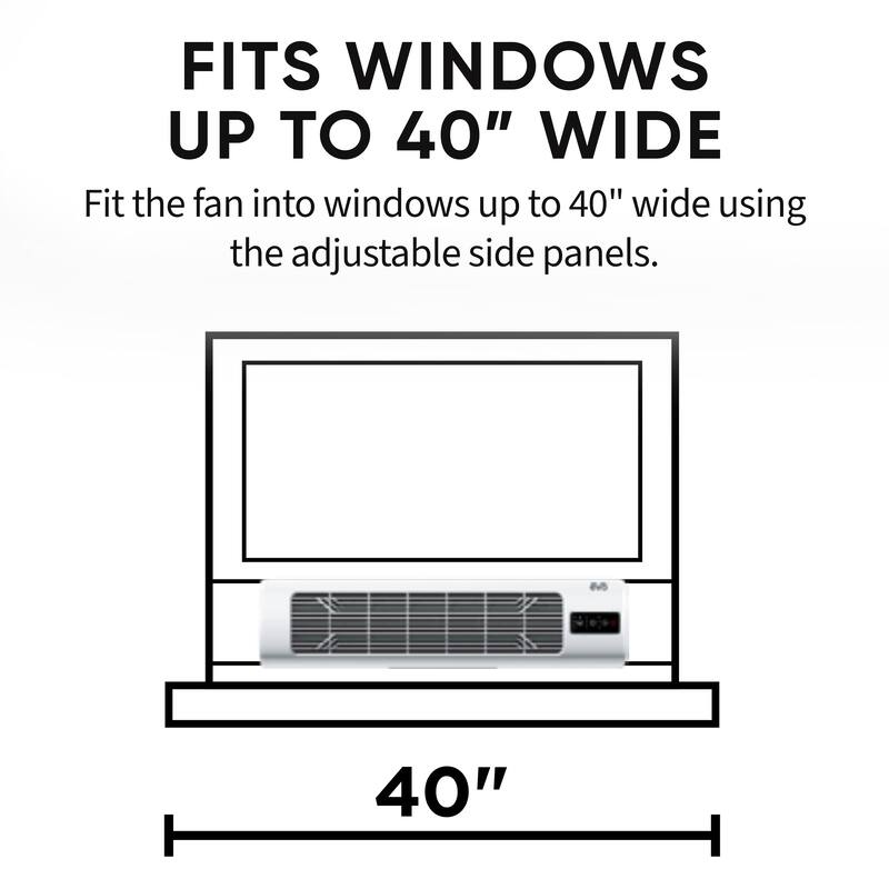 EVO WF300 Window Fan Air Circulator