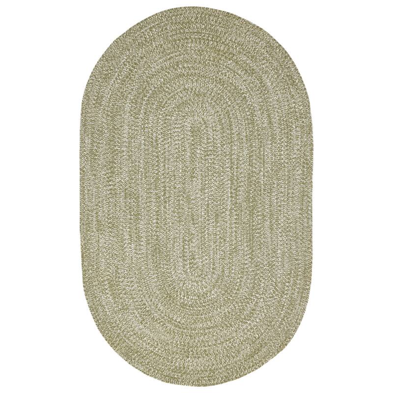 Superior Modern Rustic Bohemian Reversible Multi-Tone Braided Indoor Outdoor Area Rug