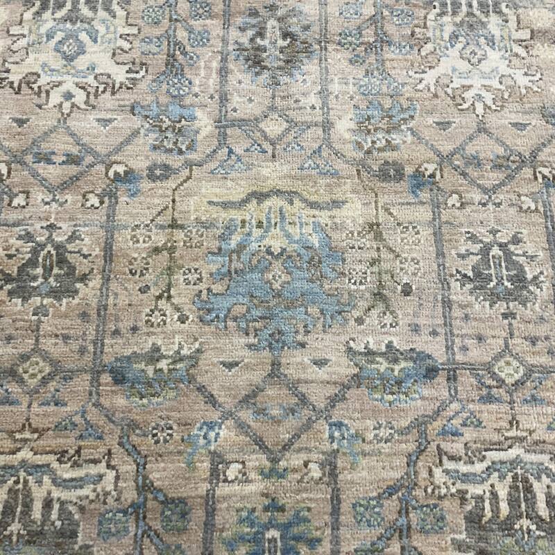 HERAT ORIENTAL Handmade Vegetable Dyed Oushak Wool Rug - 8'4" x 10'