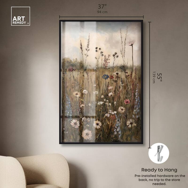 Field of Forgotten Dreams II Shadowbox by Art Remedy
