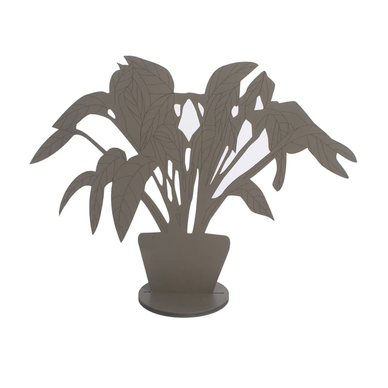 MDF MCane Tree Silhouette Mountain Grey- A