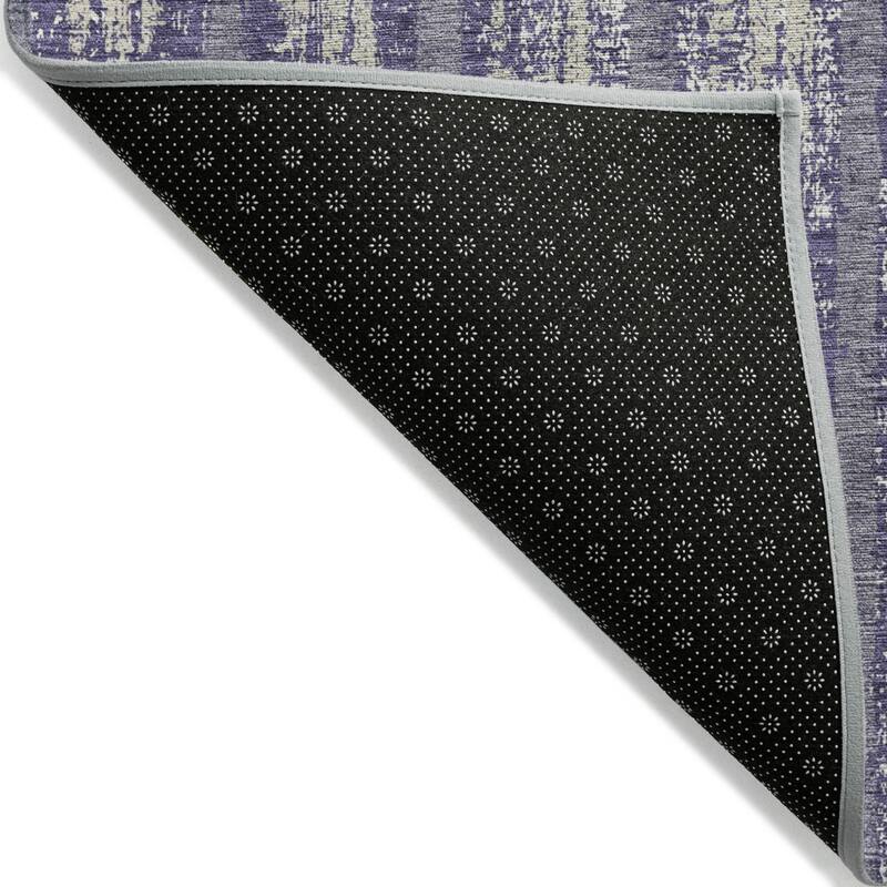 HomeRoots Striped Transitional Rectangle Outdoor Rug