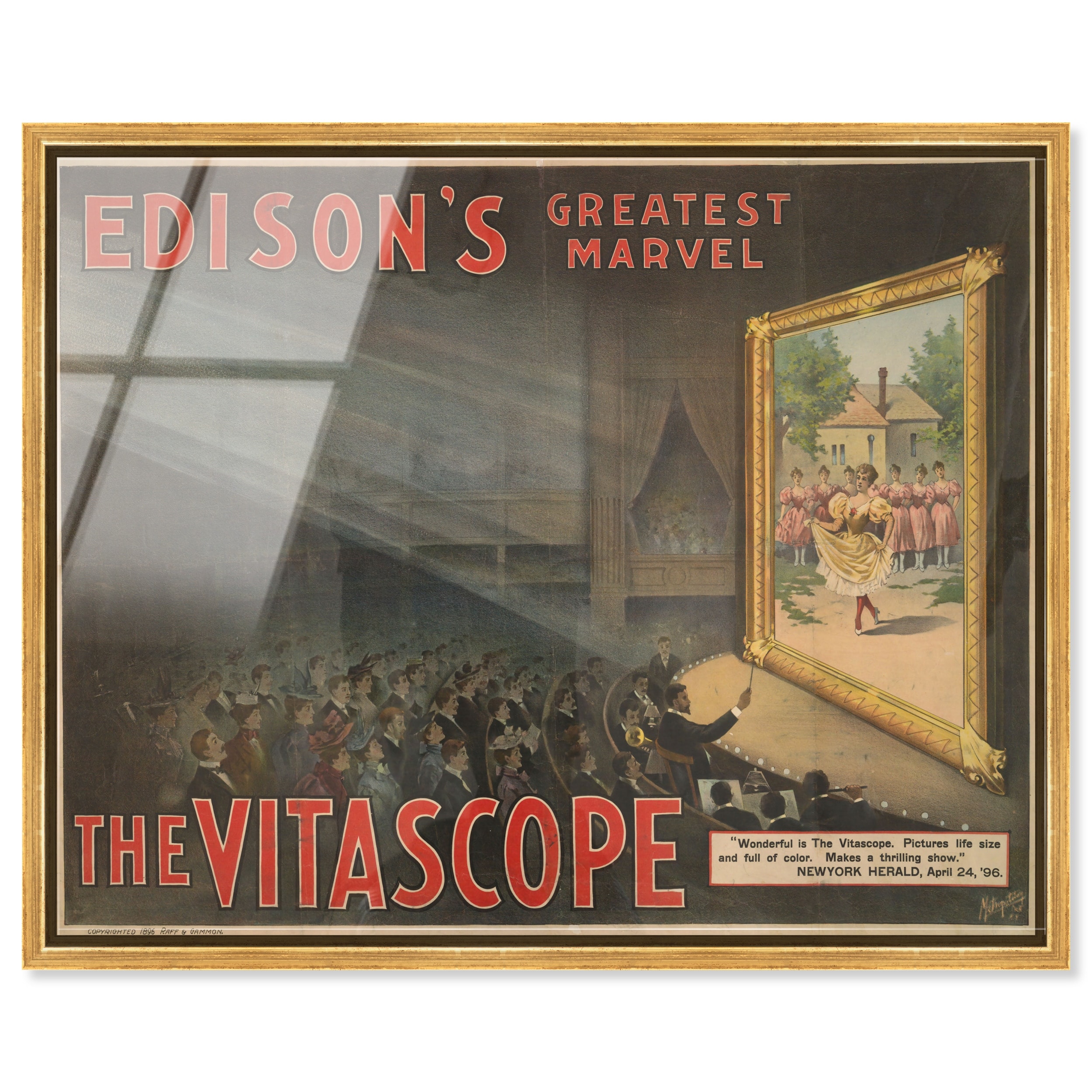 Greatest Marvel Vintage Poster Art Acrylic Print by Art Remedy