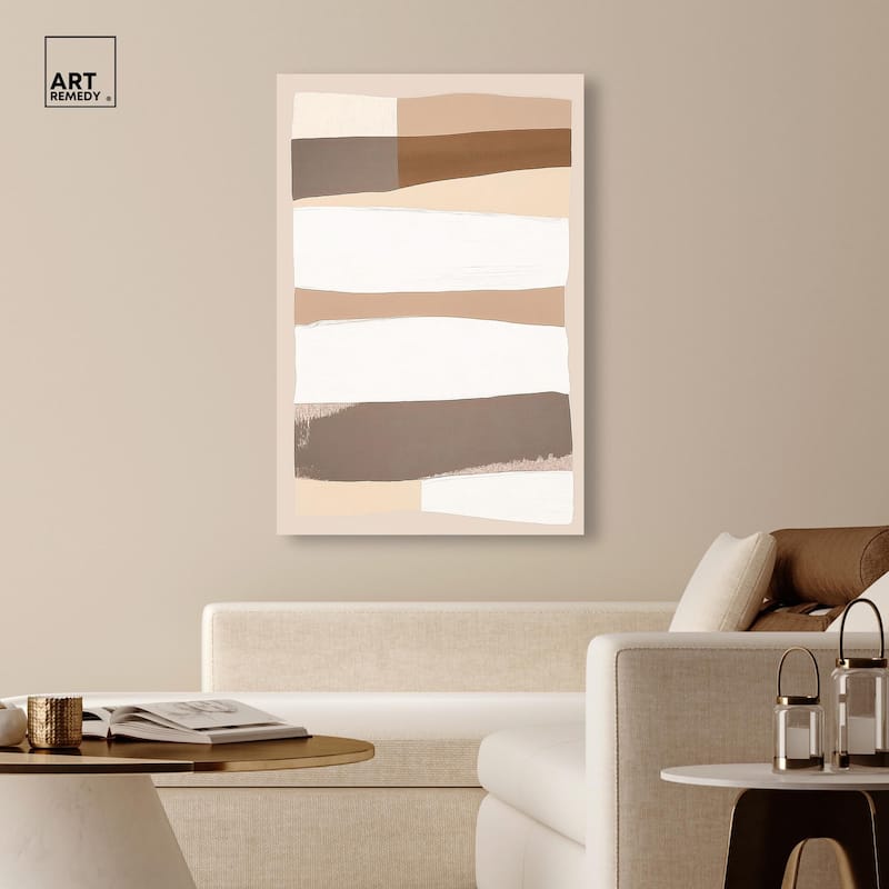 Linear Landscape I Canvas by Art Remedy, Gallery Wrapped