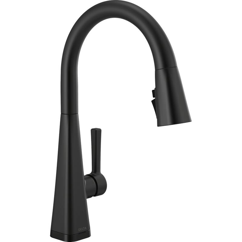 Delta 19802TLZ-DST Lenta 1.8 GPM Single Hole Pull Down Touchless - Matte Black
