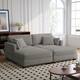 Option Light Grey&2 Pillows