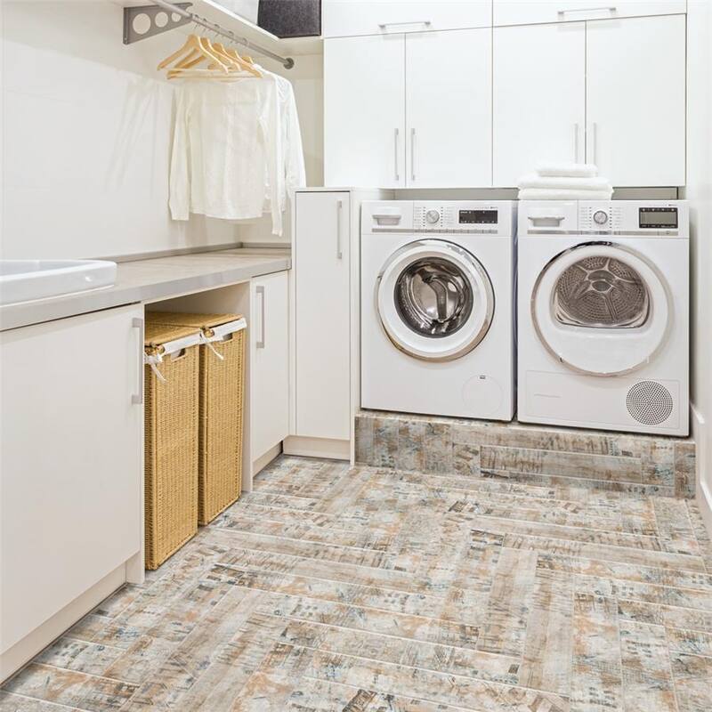 Merola Tile Cava Deco Lar 6" x 31-1/2" Porcelain Floor and Wall Tile