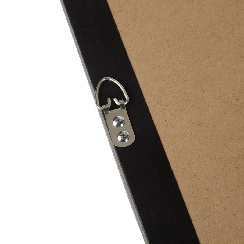 Framed Blue Agate Shadowbox Wall Decor Panel - Black