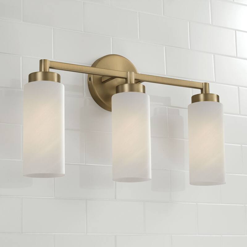 Alyssa 3-Light Vanity - 19"W x 11.5"H x 4.5"E