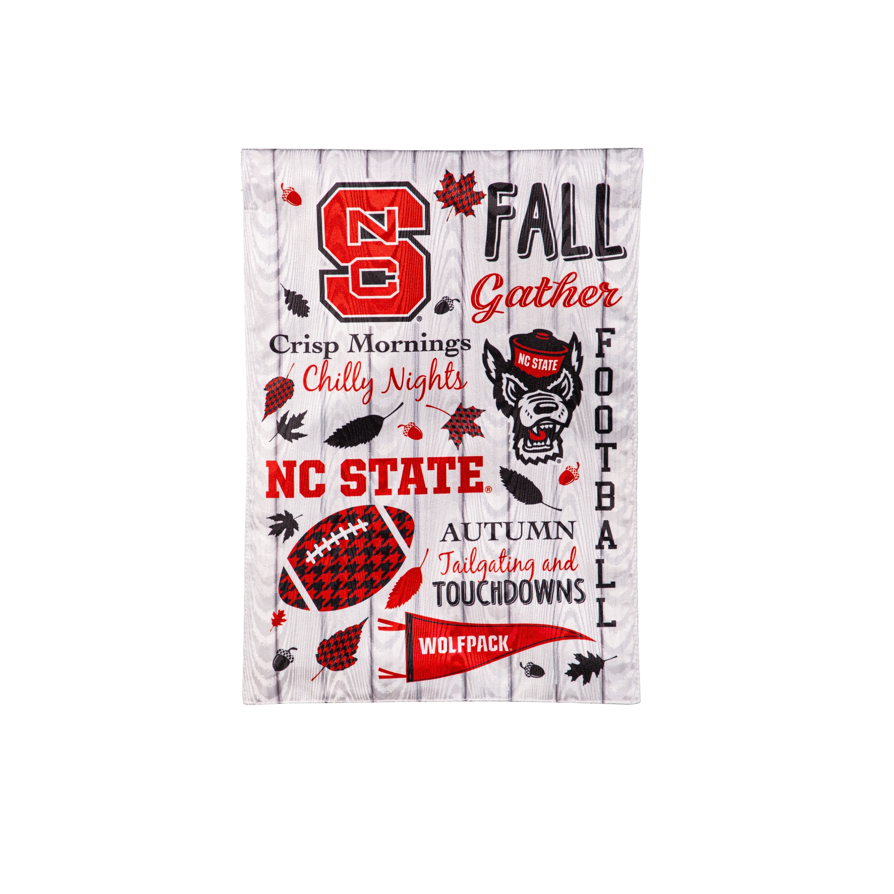 North Carolina State University, Moire Flag, Garden, Fall Seasonal