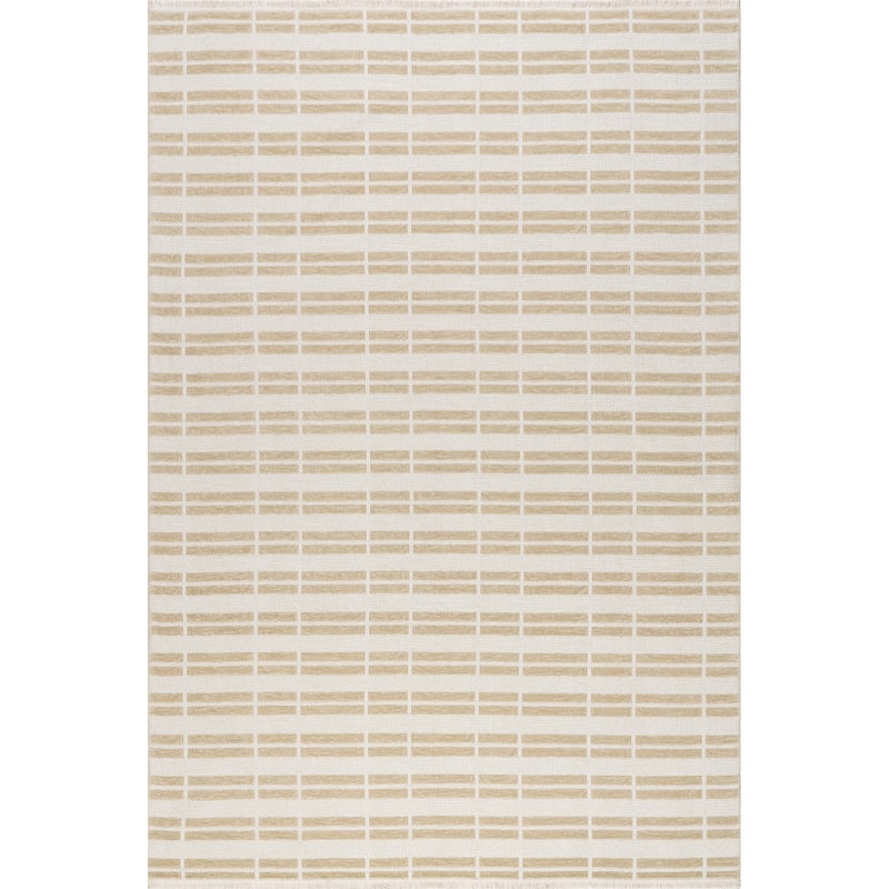 Nuloom Mortica SuperiorWash Striped Machine Washable Area Rug