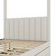 preview thumbnail 34 of 33, Upholstery Canopy Platform Bed with Trundle and Three Storage Drawers