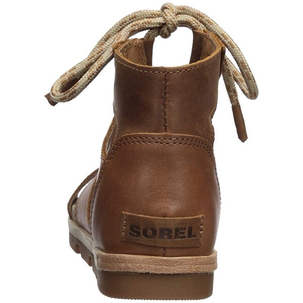 sorel women's torpeda lace ii flat sandal