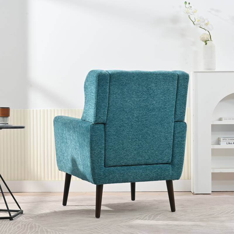 Teal 24.21" Button Tufted Arm Chair