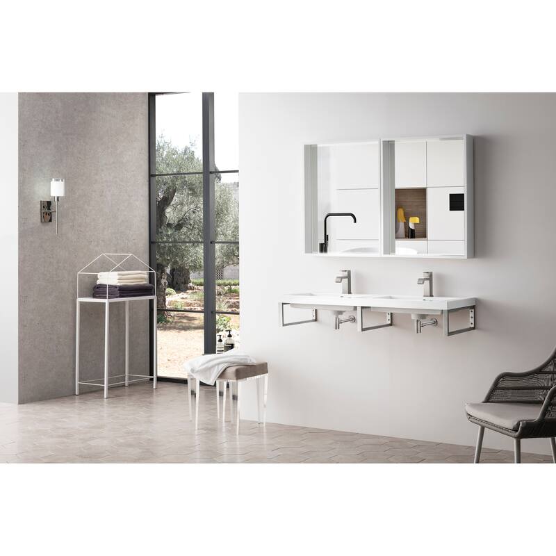 James Martin Vanities 055BK1847WG2 Boston 47-5/16" Rectangular
