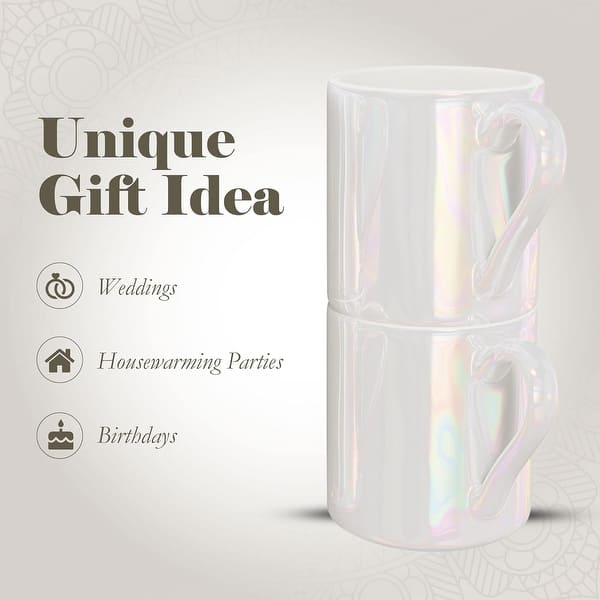 American Atelier 4 Ceramic 3oz Espresso Cups with Metal Stand - Bed Bath &  Beyond - 39189929