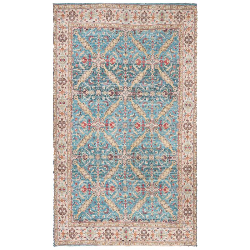 SAFAVIEH Handmade Saffron China Modern Tribal Cotton Rug