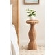 preview thumbnail 9 of 10, Kate and Laurel Sula Rattan Drink Table - 10x10x22