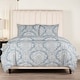 preview thumbnail 1 of 0, Magnolia Home Fashions Hamilton Denim Duvet cover & shams Set