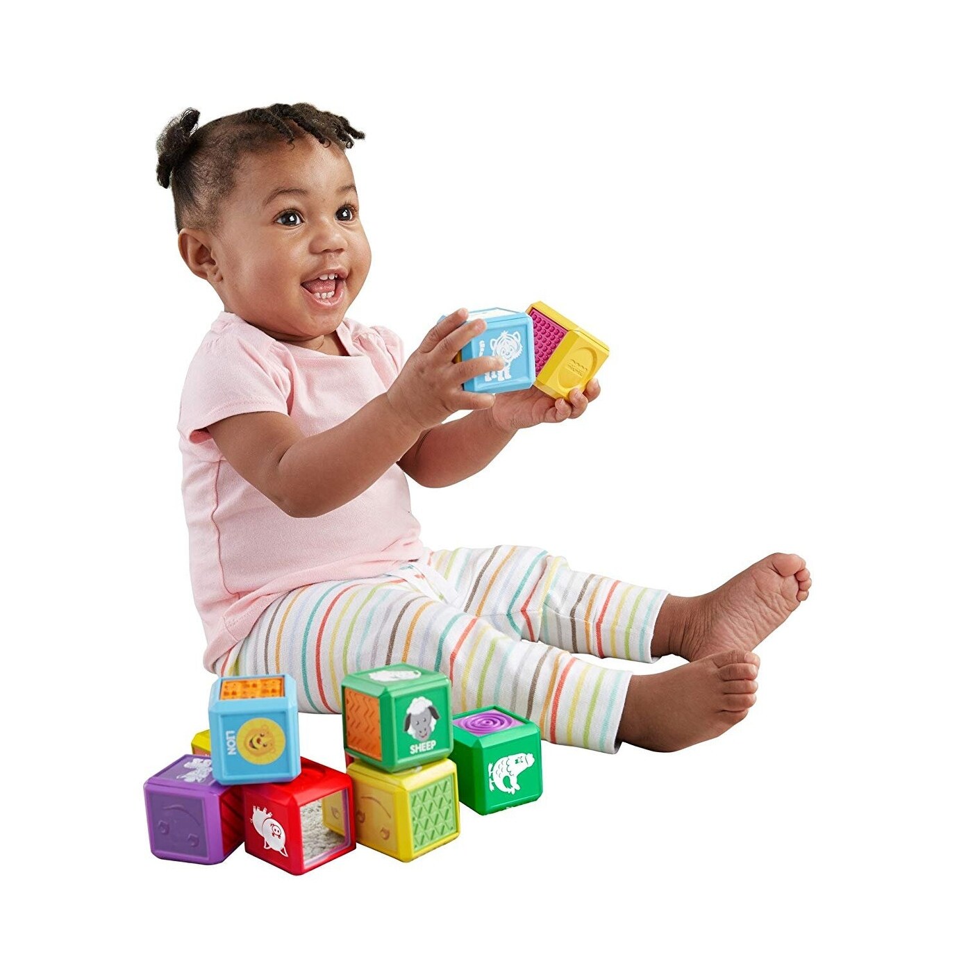 fisher price laugh and learn first words blocks