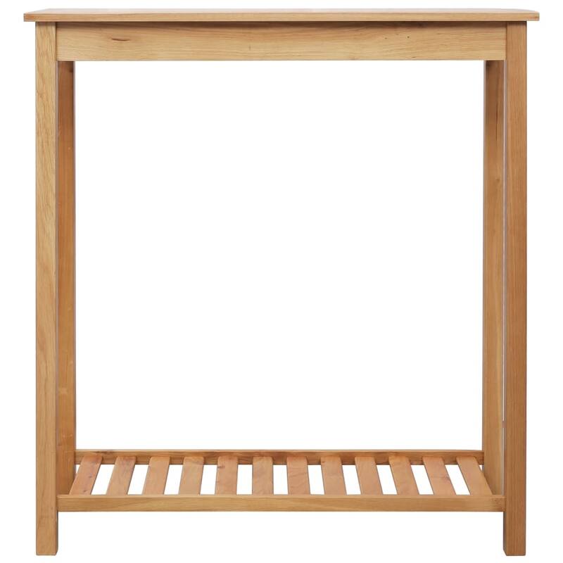 vidaXL 3 Piece Bar Set Solid Oak Wood