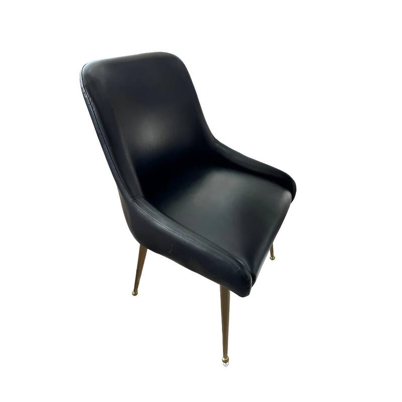 Heye III Velvet Modern Dining Chair (Set of 4) - BlackPU