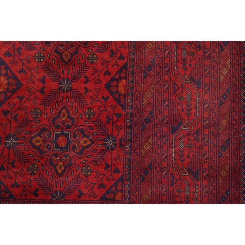 Antique Biljik Khal Mohammadi Sana Wool Rug - 6'7'' x 9'8''
