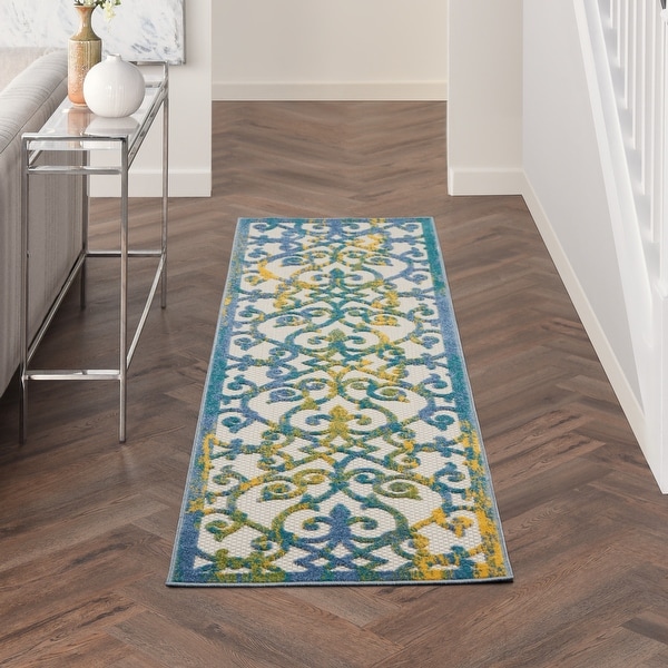Buy Blue nourison Area Rugs Online at Overstock | Our Best Rugs Deals