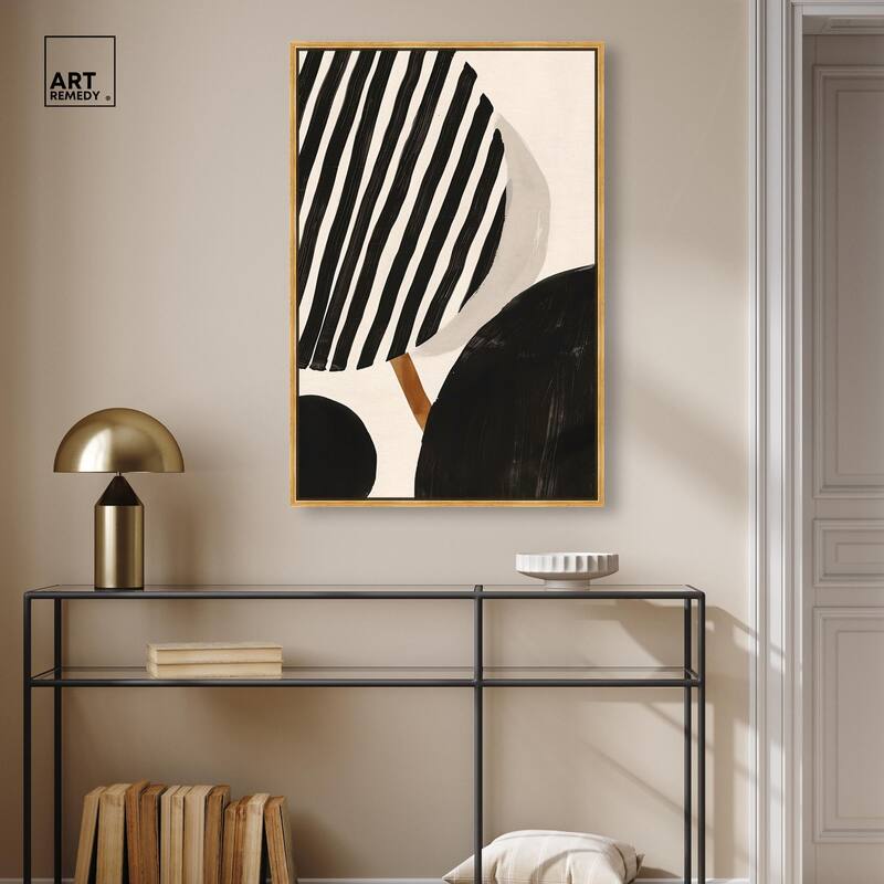 Linear Contempo Canvas by Art Remedy