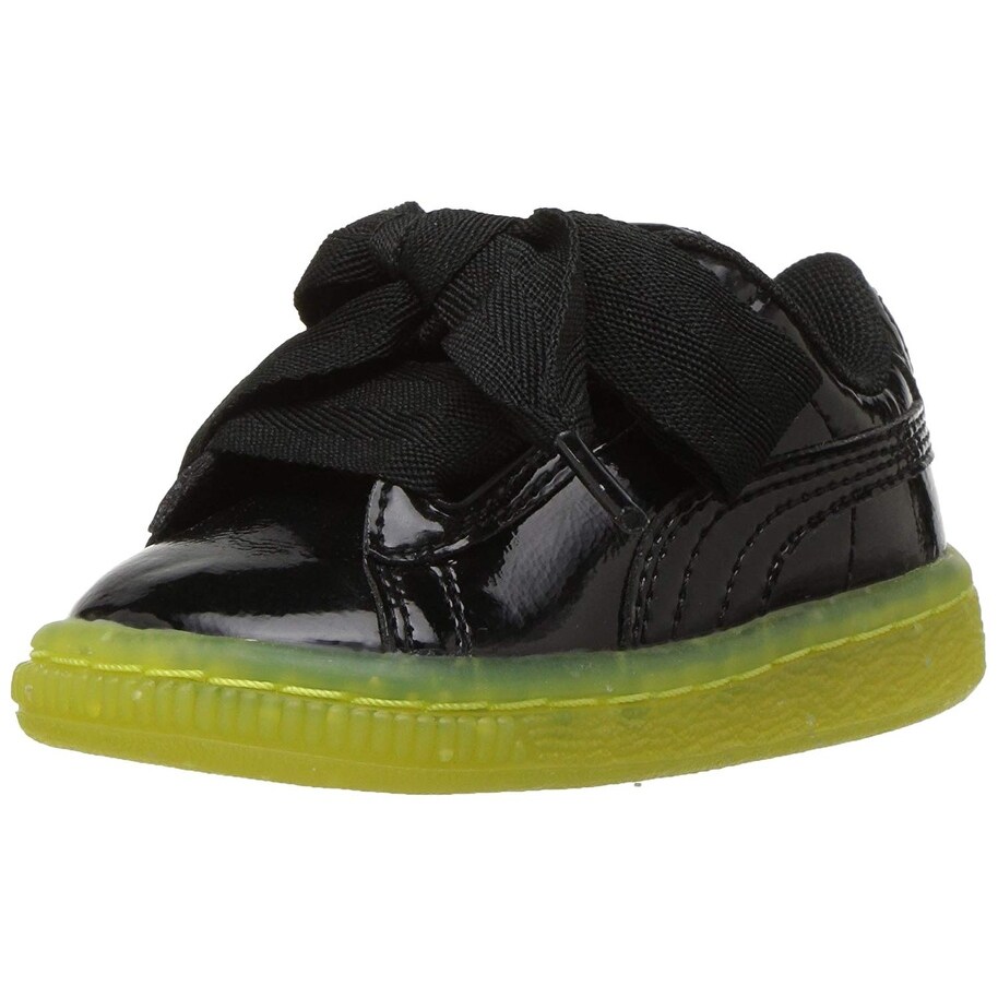 puma basket heart children's