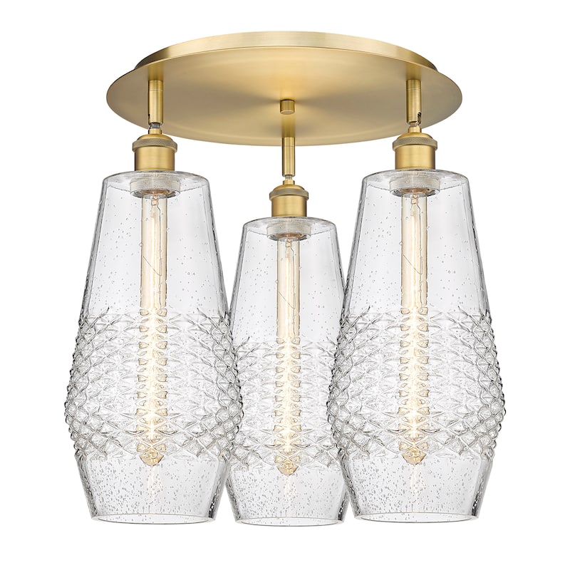 Innovations Lighting Windham - 3 Light 19" Flush Mount