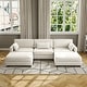 preview thumbnail 147 of 147, Corduroy Upholstered Modular Sectional Sofa for Living Room