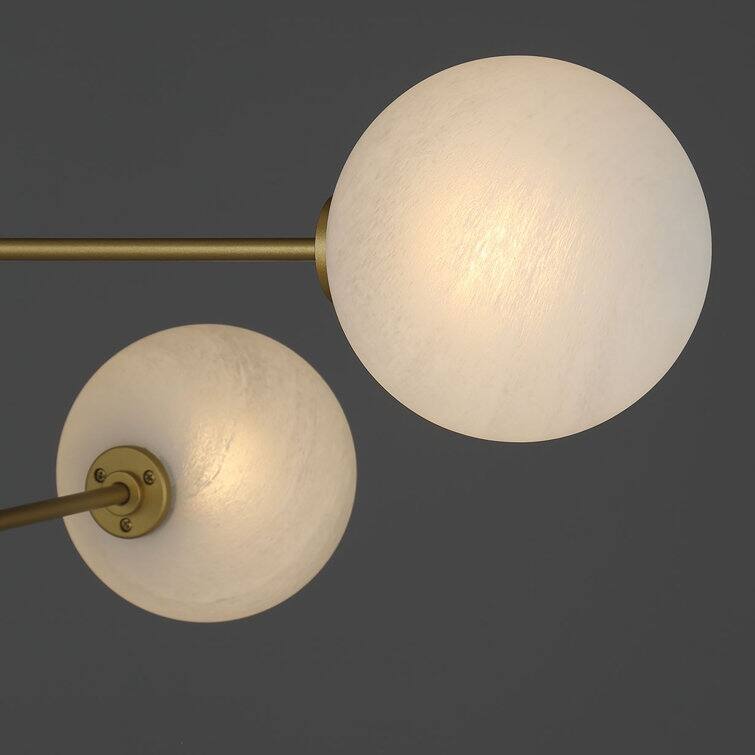 Caucy 4-Light Sputnik Modern Chandelier-UL - 32 inches