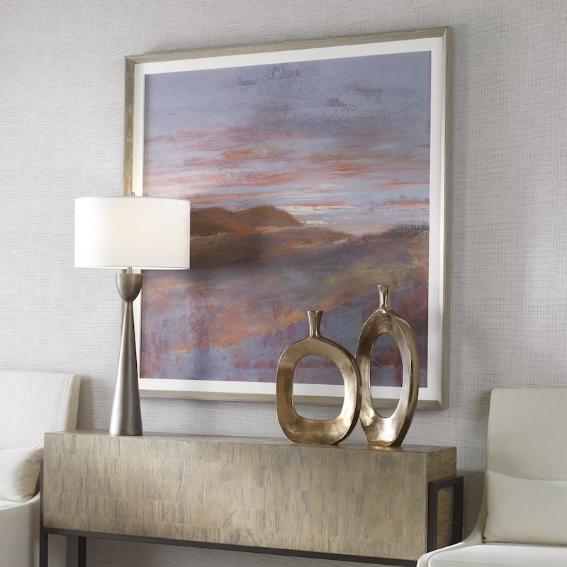 Uttermost Dawn On The Hills Framed Print - 48.5"x48.5"x2"