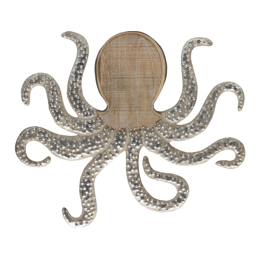 Elements Octopus Wall Decor, 22x29 Inch